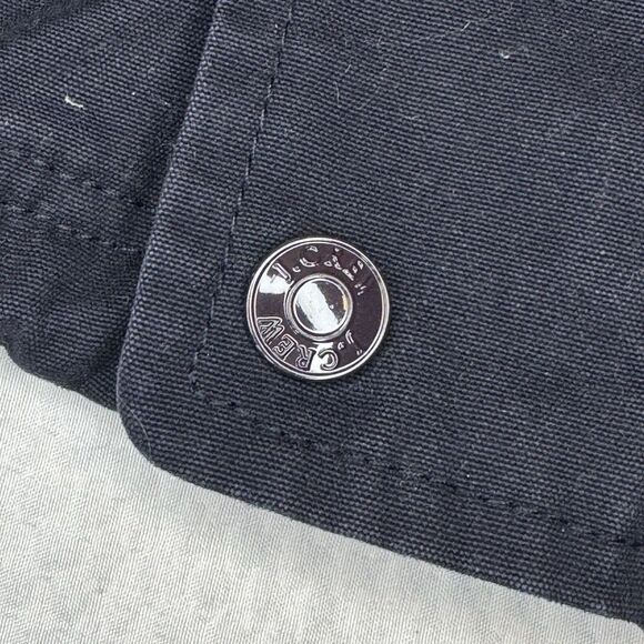 J.Crew Men’s Quilted Field Utility Jacket Navy Size Small Cotton Lined Barn Coat - Picture 15 of 16